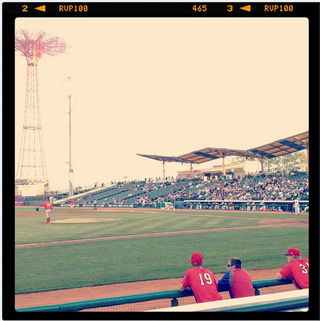 Illustration for article titled Instagram Photos From The Brooklyn Cyclones' "Williamsburg Night"